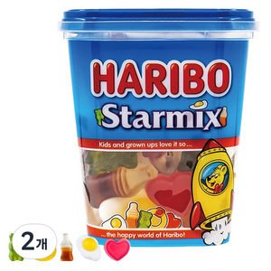 하리보 스타믹스 컵 젤리, 175g, 2개