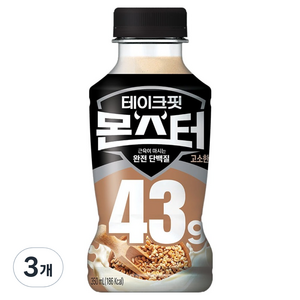 테이크핏 몬스터 고소한맛, 350ml, 3개