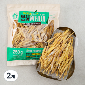 용대리 황태채, 250g, 2개