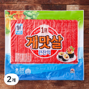 대림선 게맛살 큰잔치, 500g, 2개