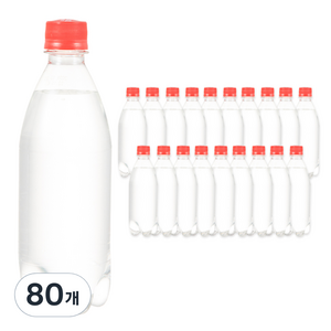 탐사 스파클링 자몽 무라벨, 500ml, 80개