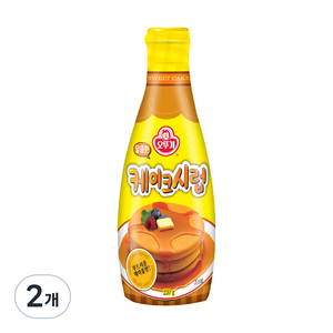 오뚜기 달콤한 케이크 시럽, 220g, 2개