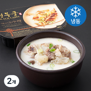 경복궁 사골고기 도가니탕 (냉동), 600g, 2개