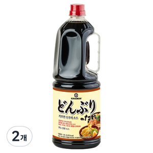 기꼬만 돈부리 소스, 1.8L, 2개