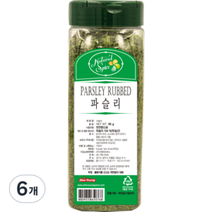 내츄럴스파이스 파슬리, 65g, 6개