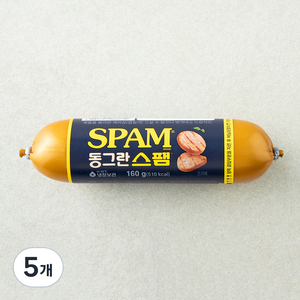 스팸 동그란 스팸, 160g, 5개