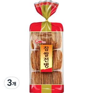 청우식품 찹쌀전병, 320g, 3개