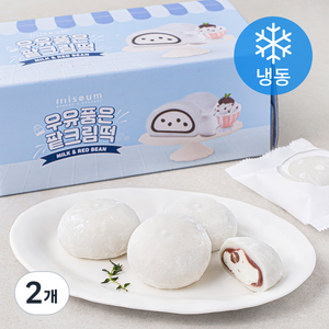 미지엄 우유품은 팥 크림떡 (냉동), 540g, 2개