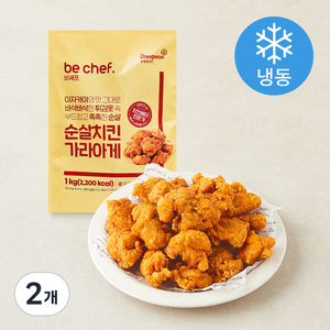 비셰프 순살치킨 가라아게 (냉동), 1kg, 2개