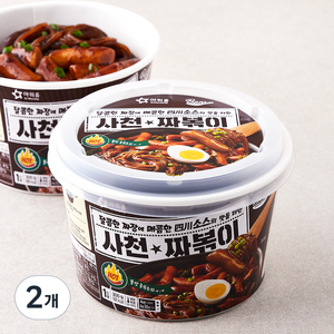 아워홈 사천 짜볶이, 300g, 2개