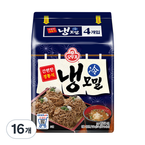 오뚜기 냉모밀 127g, 16개