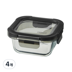 락앤락 안심 내열 유리용기 블랙