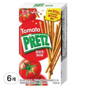 프리츠 스틱과자 토마토, 6개, 33g