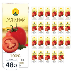 도이캄 착즙 토마토 주스, 200ml, 48개