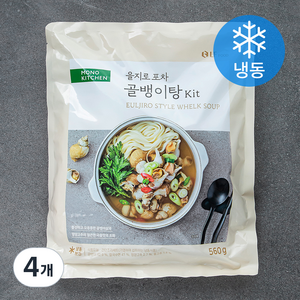 모노키친 을지로포차 골뱅이탕 키트 밀키트 (냉동), 560g, 4개