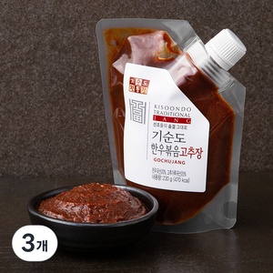 기순도 한우 볶음고추장, 230g, 3개