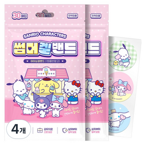 아텍스 산리오캐릭터즈 썸머겔밴드, 30개입, 4개
