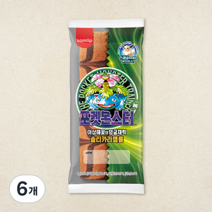 삼립 포켓몬 이상해꽃의 덩굴채찍 솔티카라멜롤