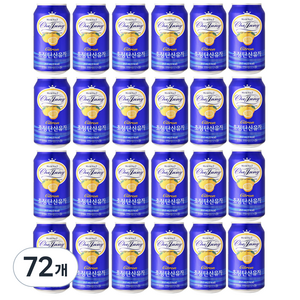 초정탄산수 유자, 350ml, 72개