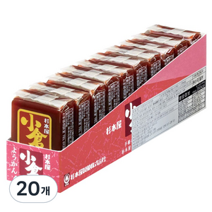 스기모토야 오구라 팥양갱, 40g, 20개