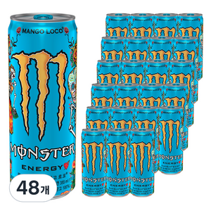 몬스터에너지 드링크 망고 로코, 355ml, 48개