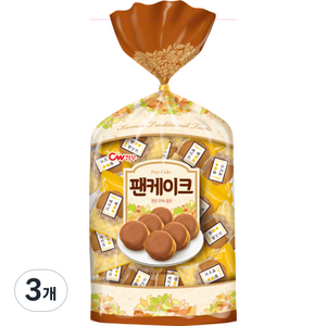 청우식품 팬케이크, 400g, 3개