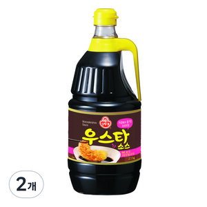 [오뚜기] 우스타 소스, 2.1kg, 2개