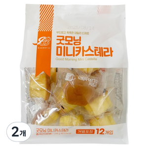 키즈웰 굿모닝 미니 카스테라, 216g, 2개