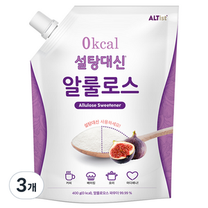 설탕대신 알룰로스, 400g, 3개