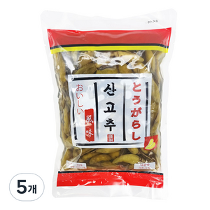 토호식품 산고추, 500g, 5개