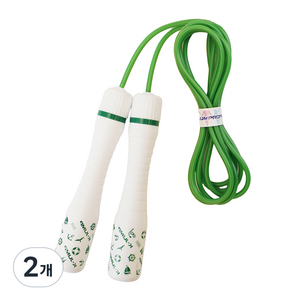 김수열줄넘기 뉴롱키 SY-004, 화이트, 240cm, 2개