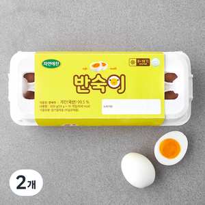 자연애찬 반숙이 500g, 10구, 2개