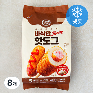 쉐프스토리 바삭한 핫도그 (냉동), 8개, 400g