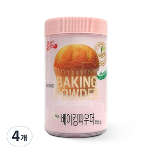 브레드가든 착한 베이킹파우더, 155g, 4개