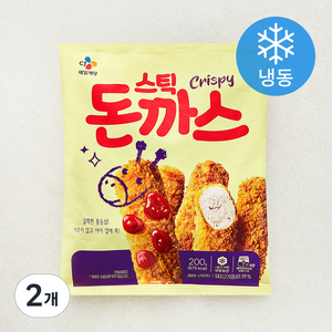 씨제이 스틱 돈까스 (냉동), 200g, 2개