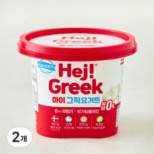 덴마크 하이 그릭요거트, 400g, 1개입, 2개