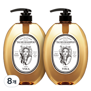 뷰카 클래식 딥 퍼퓸 골든 리페어 탈모 샴푸 쿨멘솔향, 1.05L, 8개