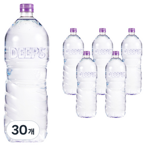 딥스 해양심층수 에코골드 무라벨, 2L, 30개