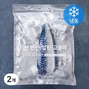 동원 한 번만 얼린 고등어 (냉동), 1kg, 2개