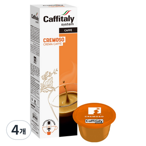 카피탈리 에카페 끄레모소 캡슐커피, 8g, 10개입, 4개