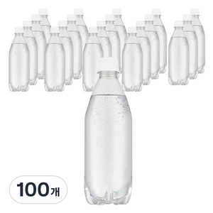라인바싸 플레인 탄산수 무라벨, 500ml, 100개