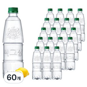 씨그램 레몬 무라벨, 450ml, 60개