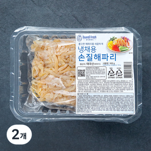 단디프레시 냉채용 손질해파리 (냉장), 500g, 2개