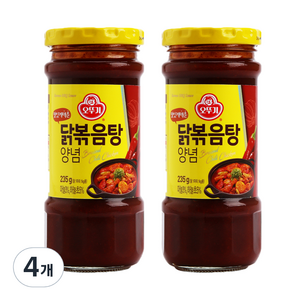 오뚜기 닭볶음탕 양념, 235g, 4개