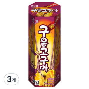 해태제과 구운고구마 4p, 108g, 3개