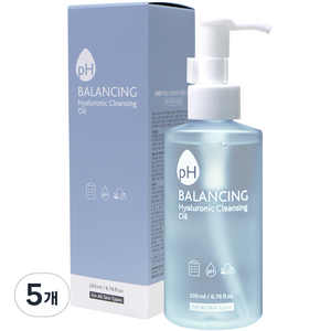 프레티 약산성 히알루로닉 클렌징오일, 200ml, 5개
