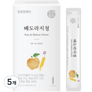 하루활력 배도라지청, 10ml, 30개입, 5개