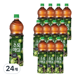 초록매실 제로, 1.5L, 24개