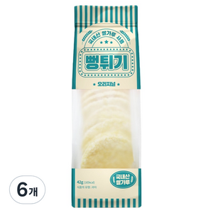 에이스엠앤티 뻥튀기 오리지널, 42g, 6개