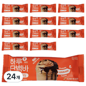 프로틴방앗간 하루단백바 제트 피넛버터 앤 초코맛, 40g, 24개